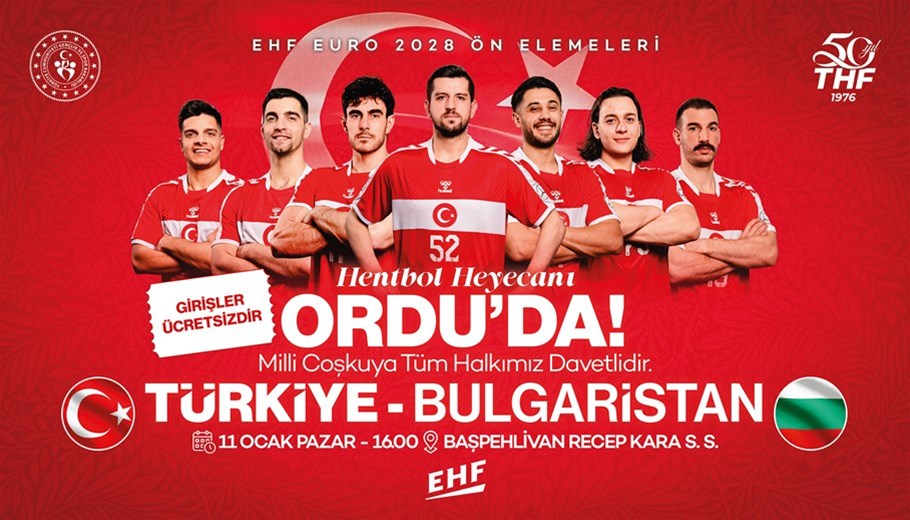 ORDU’DA MİLLİ HEYECAN YAŞANACAK