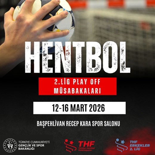 Ordu, Erkekler 2. Lig Hentbol Play-Off Müsabakalarına Ev Sahipliği Yapıyor