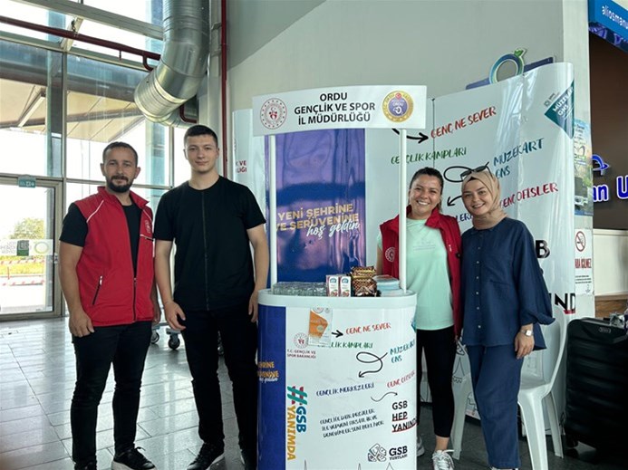 Ordu'da Üniversite Öğrencilerine Sıcak Karşılama