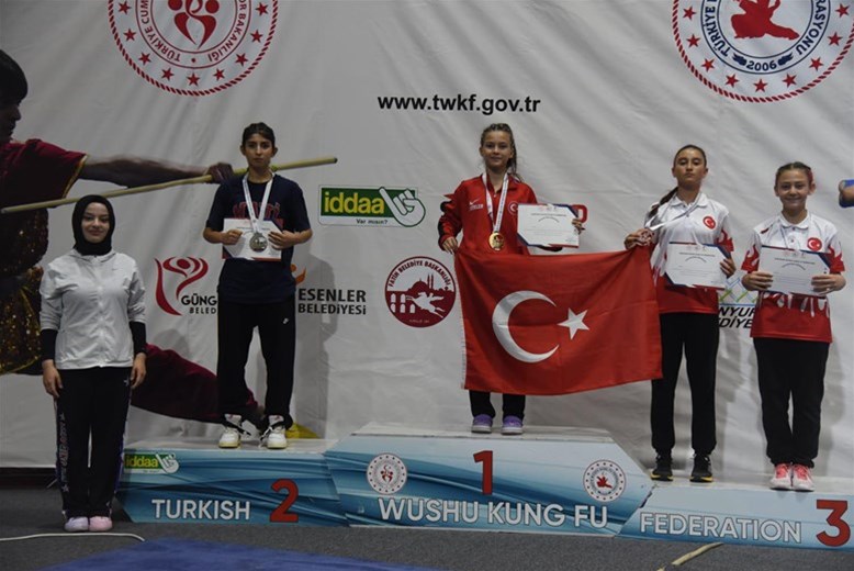 Wushu Kungfu’da Büyük Başarı